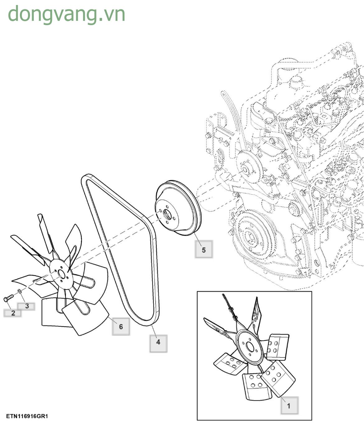 Fan Assembly, 2100 RPM - ST767925